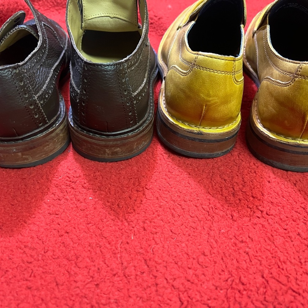 Cole Haan Brown and Tan Men's Leather Shoes Size 10.5 M - Picture 4 of 14